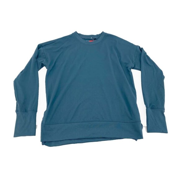 Bench Women's Long Sleeve Pullover Shirt | Blue | Size Medium **NEW - Picture 1 of 5